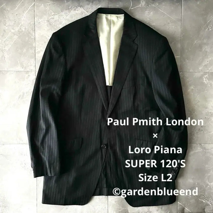 [BUNJANG] Paul Smith x Loro Piana Stripe Jacket / 폴스미스 x 로로피아나 스트라이프 자켓