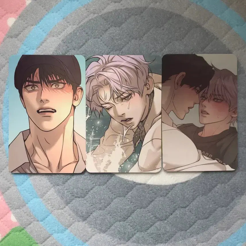 [BUNJANG] LeBom Cafe Resin Comics JoGaeSonyeo Special Photocard Bundle Set / 레봄 카페 레진코믹스 조개소년 발화 특전 포토카드 두식주하일괄 양도