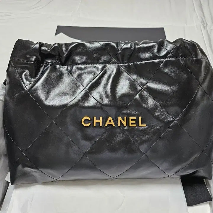[BUNJANG] Chanel 22 Bag New Size / 24C 샤넬 22백 뉴사이즈 금장