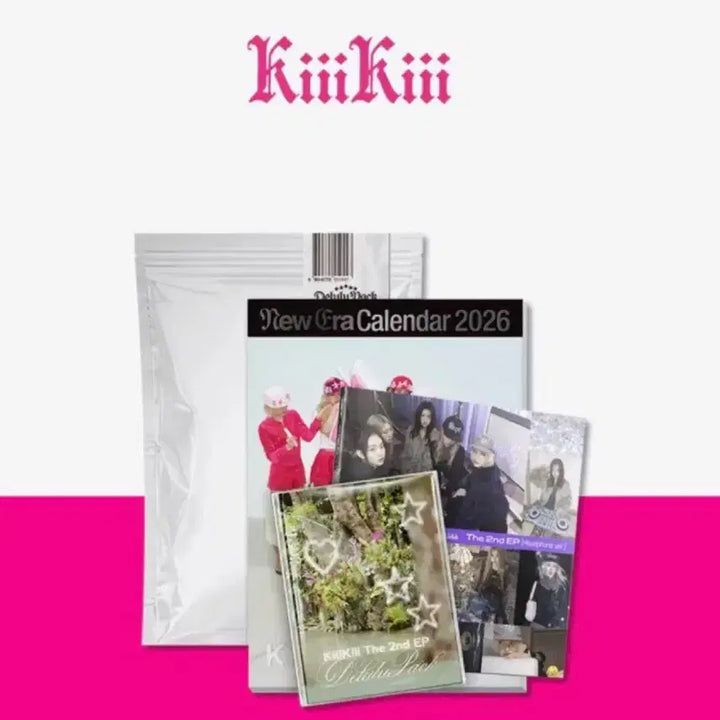 [BUNJANG] Kiki Delulu Pack Album Set / 키키 Delulu Pack 델룰루 3종 미개봉 앨범 세트