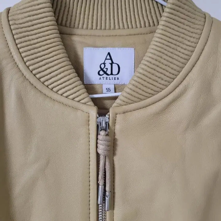 [BUNJANG] Leather Zip-up Jacket / 양가죽 천연가죽 집업자켓