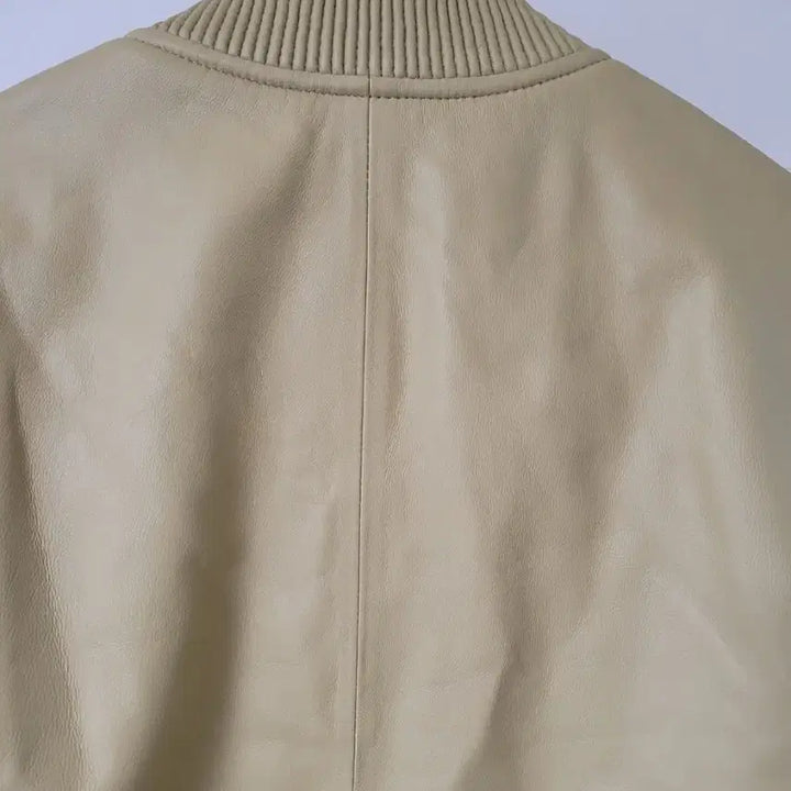 [BUNJANG] Leather Zip-up Jacket / 양가죽 천연가죽 집업자켓