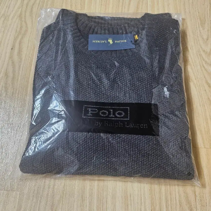 [BUNJANG] Polo Ralph Lauren Waffle Knit / 폴로 랄프로렌 와플니트 챠콜색상