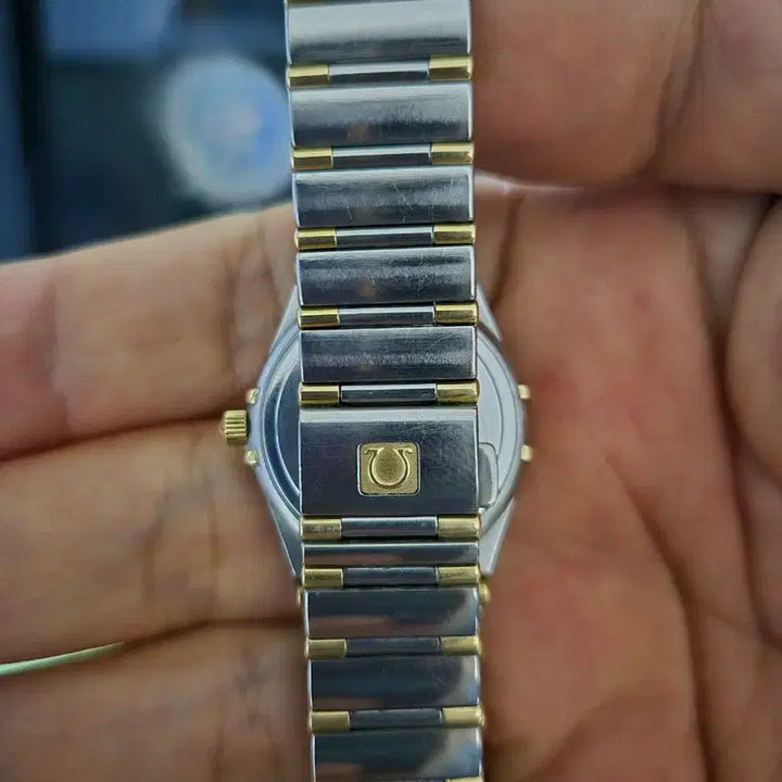 [BUNJANG] Omega Constellation Combi Half-Bar Watch / 인하 여성용 오메가 컨스틸레이션 콤비 자개다이얼 판매합니다.