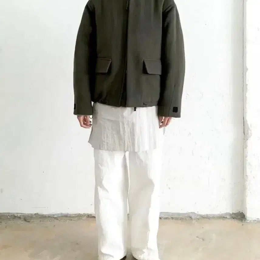 [BUNJANG] Polytelu Wool Puffer Jacket / 폴리테루 울 푸퍼 자켓