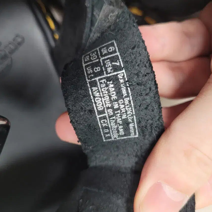 [BUNJANG] Dr. Martens Fisherman Sandals Black UK6 / 닥터마틴 피셔맨 샌들 블랙 UK6