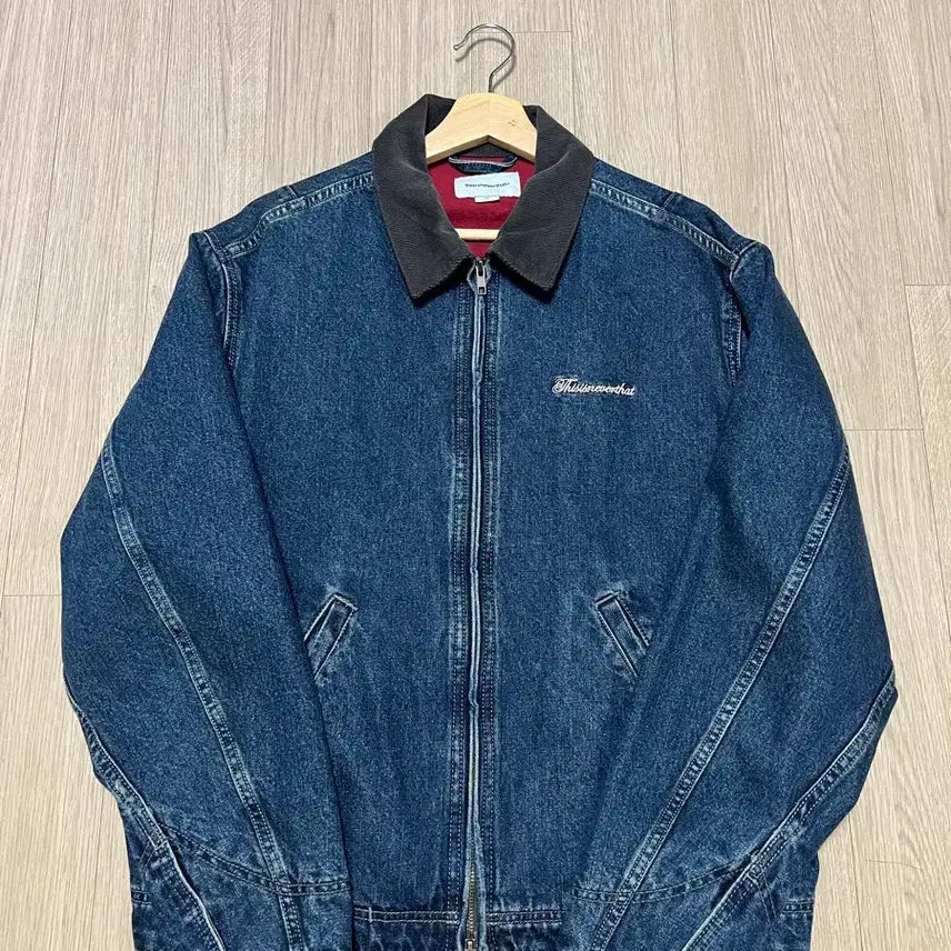 [BUNJANG] [M] Thisisneverthat Denim Work Jacket (24FW) / [M] 디스이즈네버댓 데님 워크 자켓 블루 (24FW)