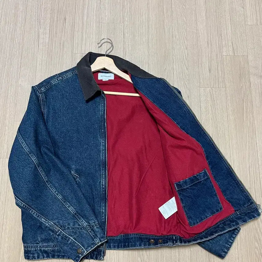 [BUNJANG] [M] Thisisneverthat Denim Work Jacket (24FW) / [M] 디스이즈네버댓 데님 워크 자켓 블루 (24FW)