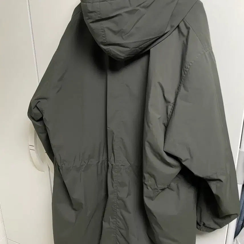[BUNJANG] Uniqlo x Engineered Garments Hooded Coat Dark Green 3XL / 유니클로x엔지니어드가먼츠 후드코트 다크크린 카키 3XL