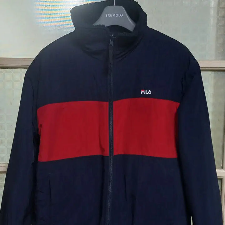 [BUNJANG] FILA Reversible Fleece Jacket (Size 105-110) / FILA  뽀글이 양면리버시블 자켓 105~110 사이즈