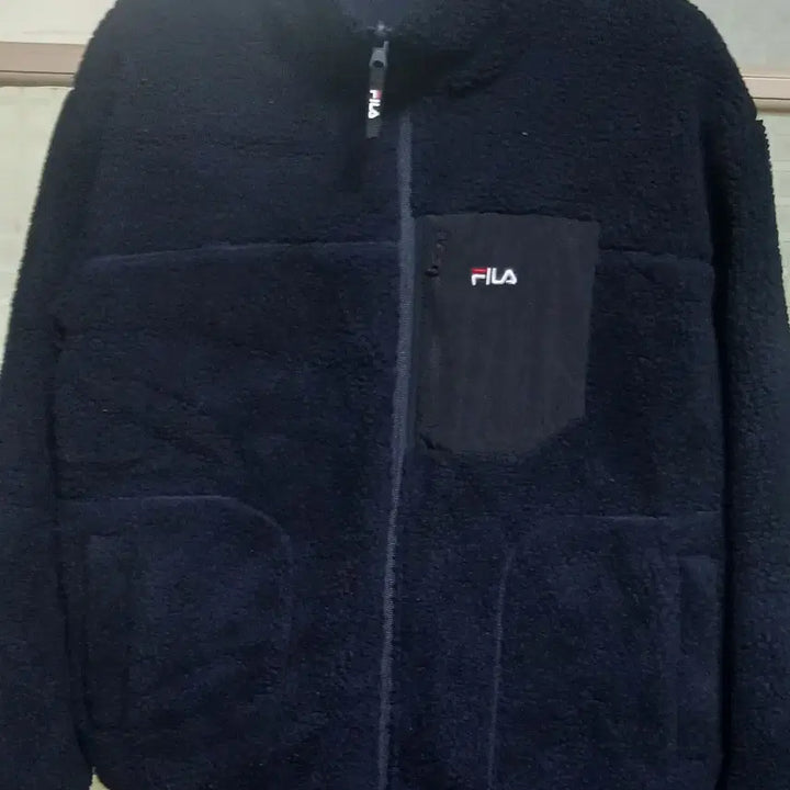 [BUNJANG] FILA Reversible Fleece Jacket (Size 105-110) / FILA  뽀글이 양면리버시블 자켓 105~110 사이즈