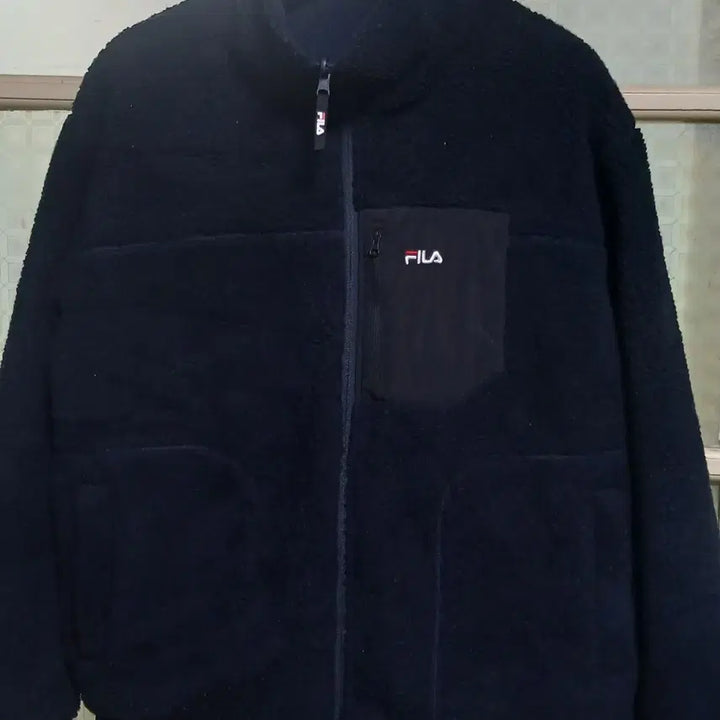 [BUNJANG] FILA Reversible Fleece Jacket (Size 105-110) / FILA  뽀글이 양면리버시블 자켓 105~110 사이즈