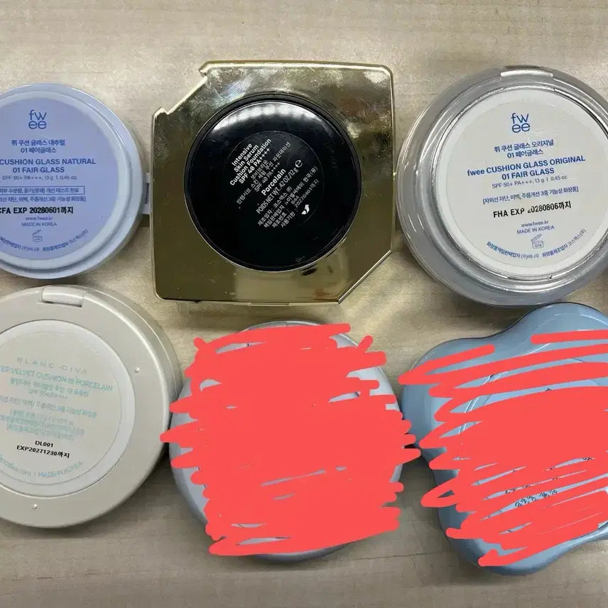 [BUNJANG] Cosmetic Foundation / 엄청싸용!!)) 쿠션 파운데이션 파데 베이스류 화장품 판매 급처