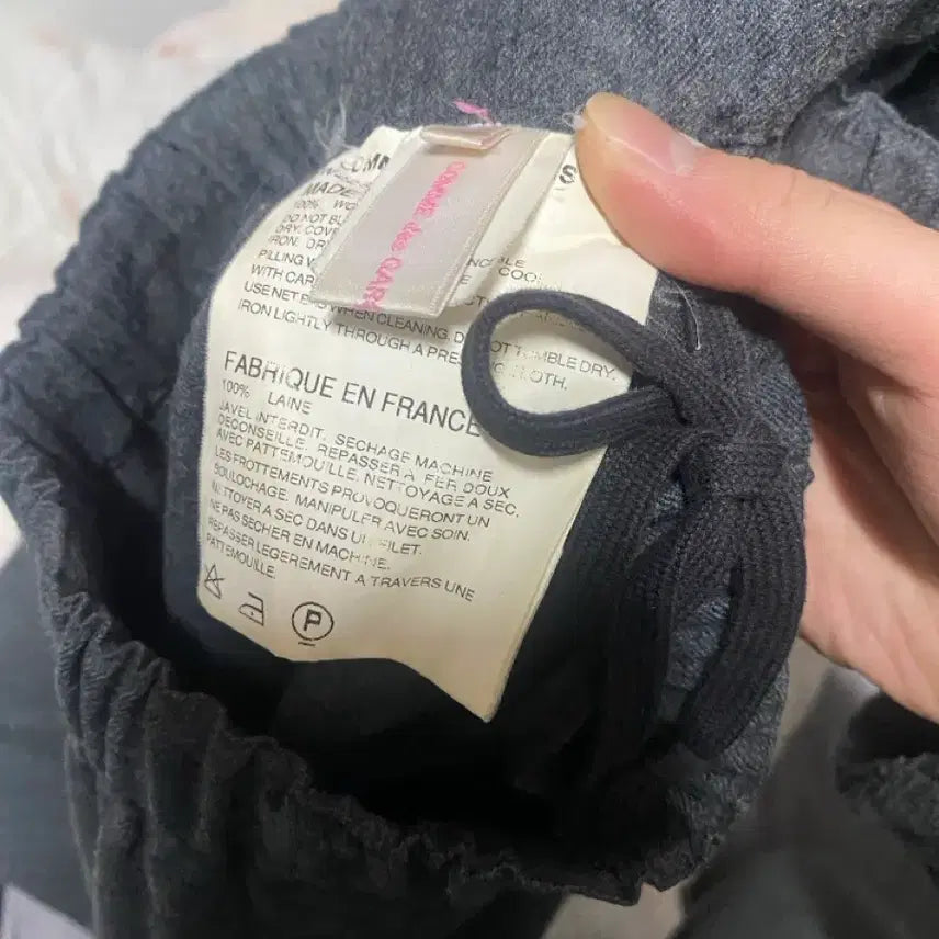 [BUNJANG] Comme des Garcons 7-Part Pants Grey / 꼼데가르송 7부팬츠 그레이