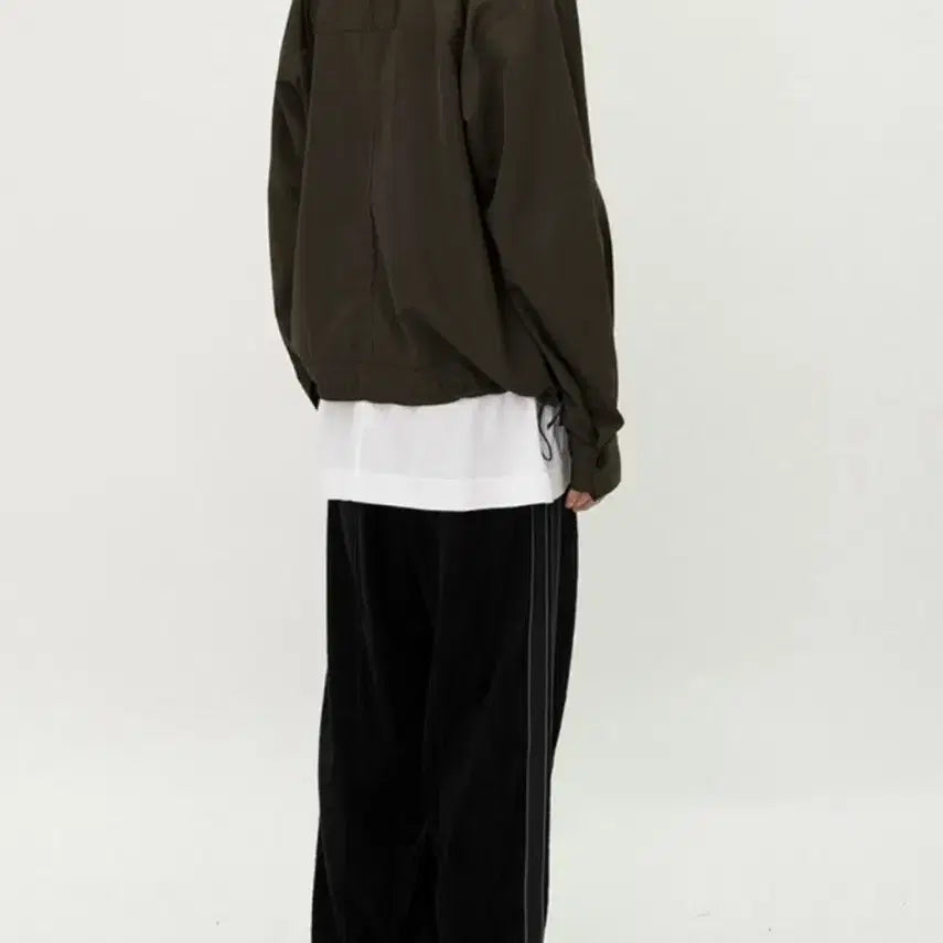 [BUNJANG] Politeer Nylon Trucker Jacket Brown / 폴리테루 나일론 트러커 자켓 브라운