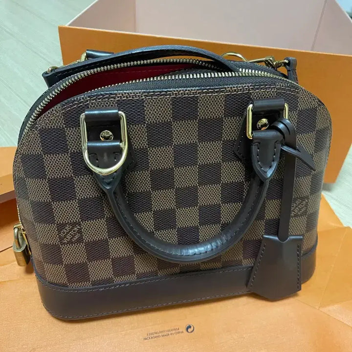 [BUNJANG] Louis Vuitton Alma BB Damier Handbag / 정품 루이비통 알마bb 다미에 풀박