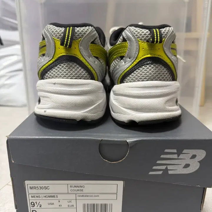 [BUNJANG] New Balance 530 Silver/Yellow Sneakers / 뉴발란스 530 실버/옐로우 운동화 275