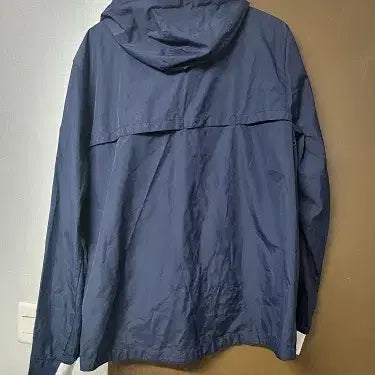 [BUNJANG] Timberland Navy Polyester Windbreaker Jacket / 팀버랜드 바람막이 점퍼