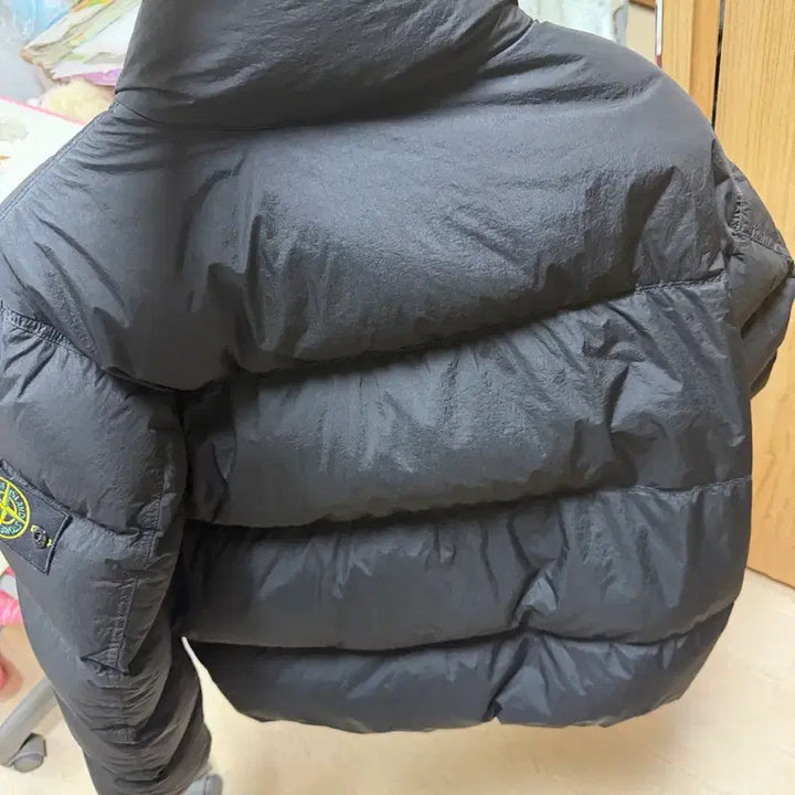 [BUNJANG] Stone Island Crinkle Reps Padded Jacket Black S / 25fw 스톤아일랜드 크링클랩스 패딩 블랙 S