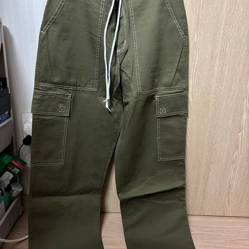 [BUNJANG] Vans Mico Cargo Pants Olive / 반스 미코 카고 팬츠 올리브 팝니다.