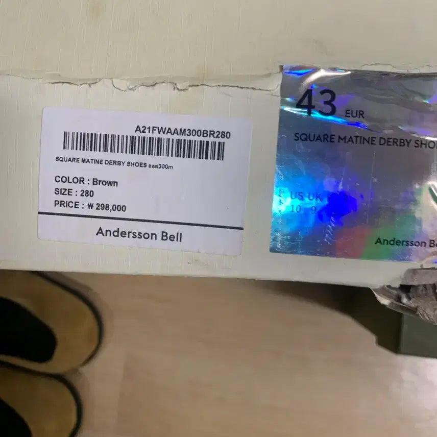 [BUNJANG] Anderson Bell Derby Shoes / 앤더슨밸 더비슈즈