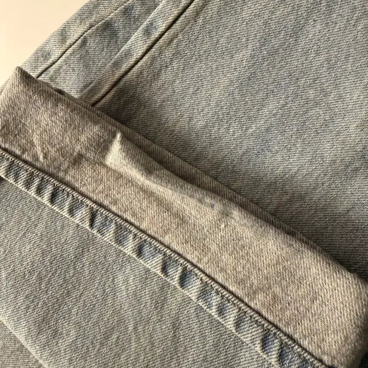 [SOLD OUT] 마론에디션 와이드 연청 데님 팬츠