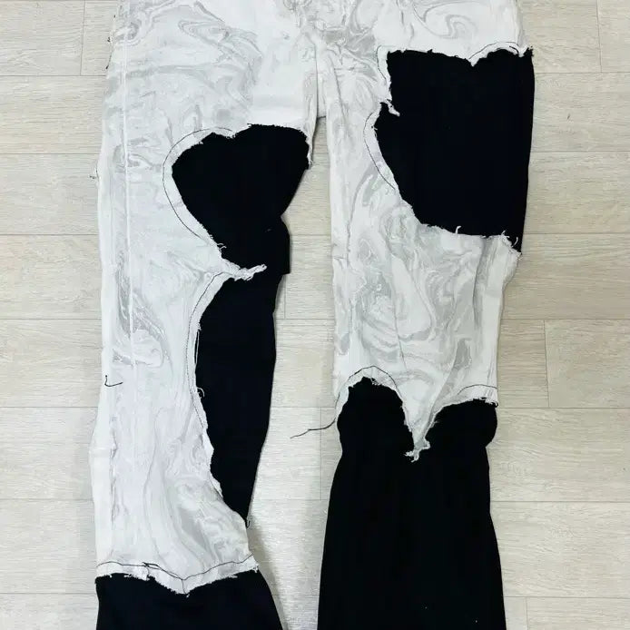 [BUNJANG] Resurrection13 Marbling Pants / 레저렉션13 마블링 팬츠