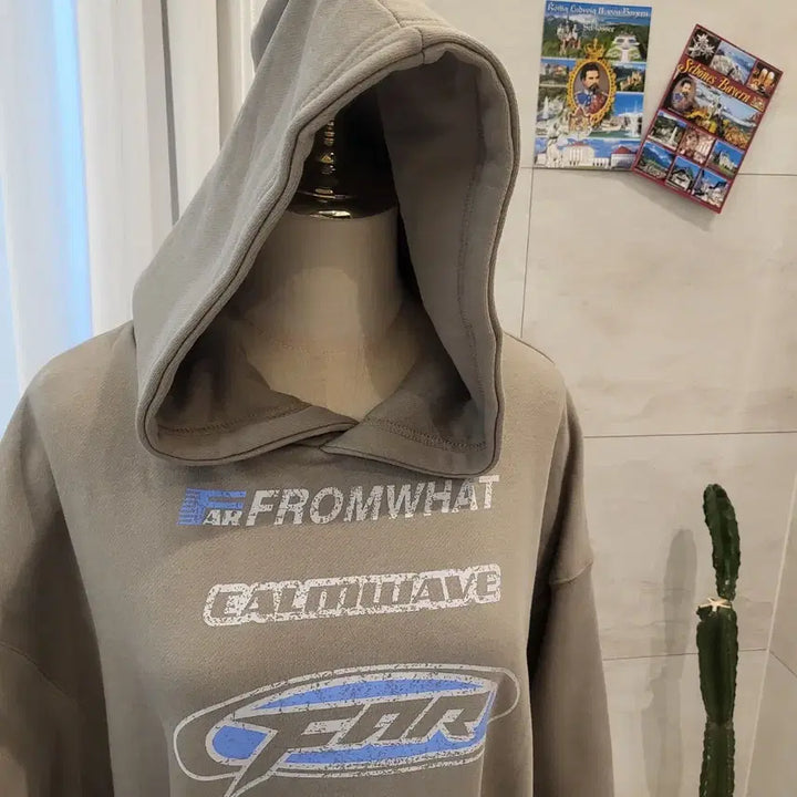 [BUNJANG] AN FROMWHAT Pigment Dyed Hoodie / AN FROMWHAT 후드티 피그먼트 다이