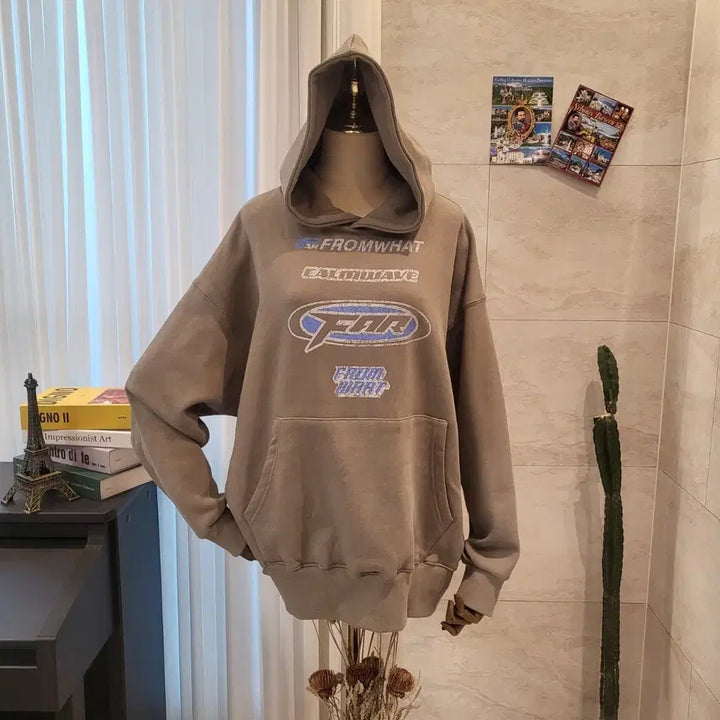 [BUNJANG] AN FROMWHAT Pigment Dyed Hoodie / AN FROMWHAT 후드티 피그먼트 다이