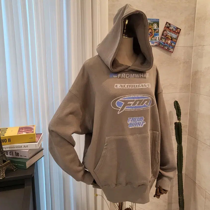 [BUNJANG] AN FROMWHAT Pigment Dyed Hoodie / AN FROMWHAT 후드티 피그먼트 다이