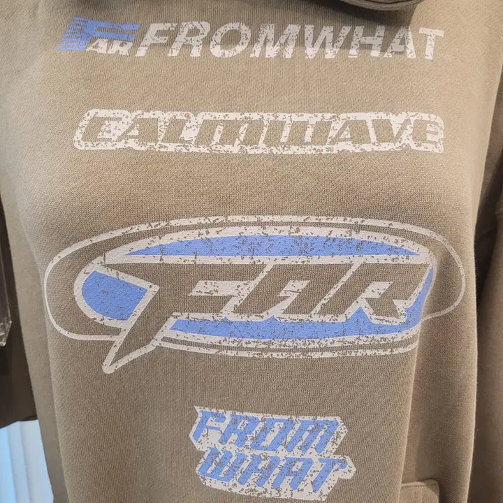 [BUNJANG] AN FROMWHAT Pigment Dyed Hoodie / AN FROMWHAT 후드티 피그먼트 다이