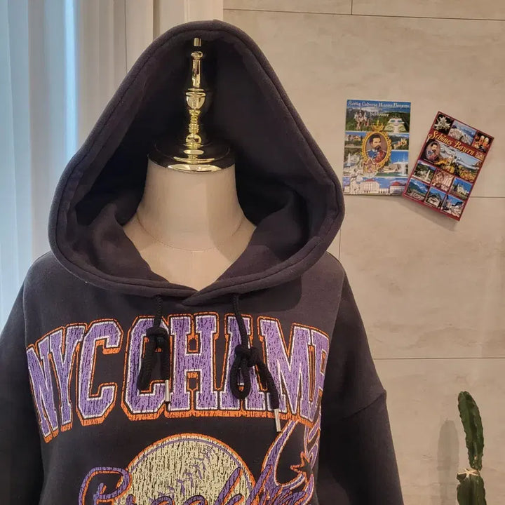 [BUNJANG] NYC Champ Brooklyn Fleece Hoodie / NYC 챔프 브루클린 기모 후드티