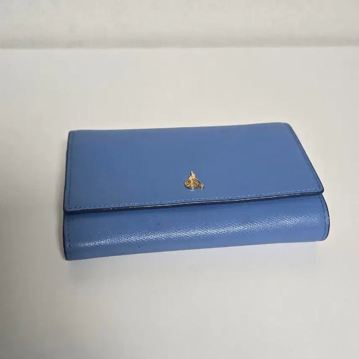 [BUNJANG] Beanpole Blue Women's Medium Wallet / 빈폴 블루 여성 중지갑