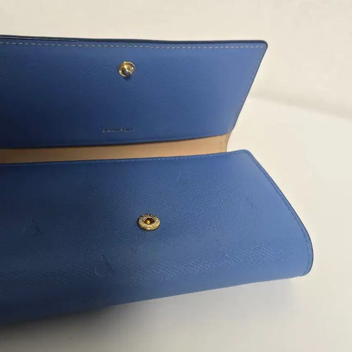 [BUNJANG] Beanpole Blue Women's Medium Wallet / 빈폴 블루 여성 중지갑