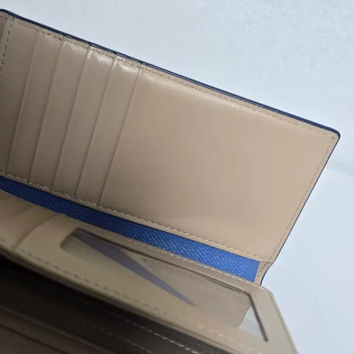 [BUNJANG] Beanpole Blue Women's Medium Wallet / 빈폴 블루 여성 중지갑