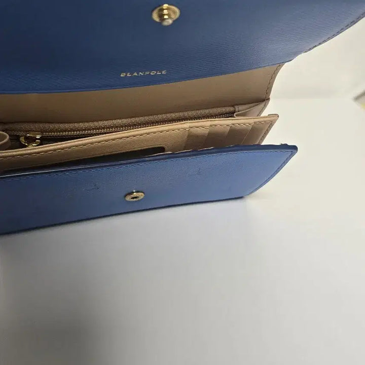 [BUNJANG] Beanpole Blue Women's Medium Wallet / 빈폴 블루 여성 중지갑