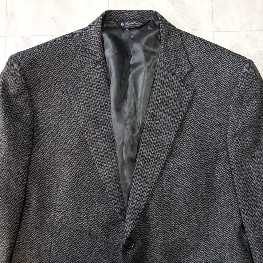 [BUNJANG] Brooks Brothers Herringbone Jacket / 브룩스 브라더스 그레이 헤링본 자켓