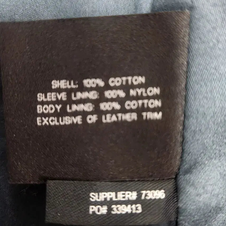 [BUNJANG] Ralph Lauren Black Label Denim Pea Coat S / 랄프로렌 블랙라벨 데님 피코트 S