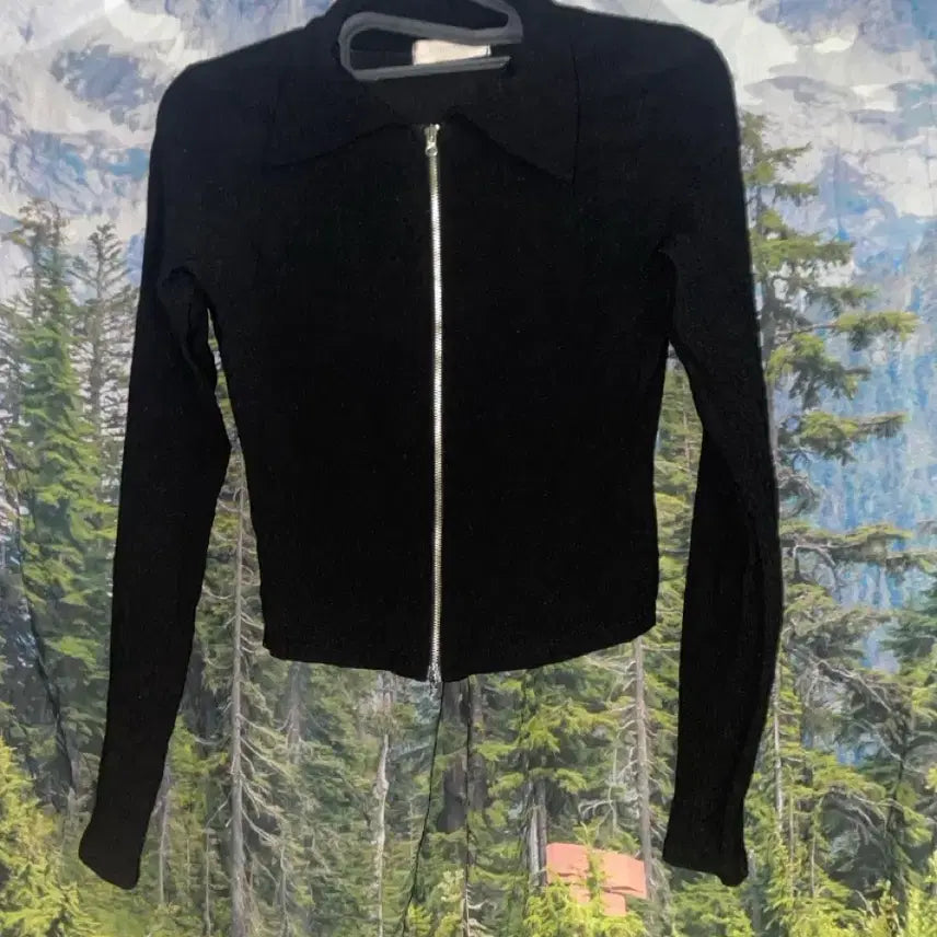 [BUNJANG] Cropped Cardigan / 블랙 크롭가디건 숏가디건 집업 크롭 닝닝 빈티지 스판 댄스부