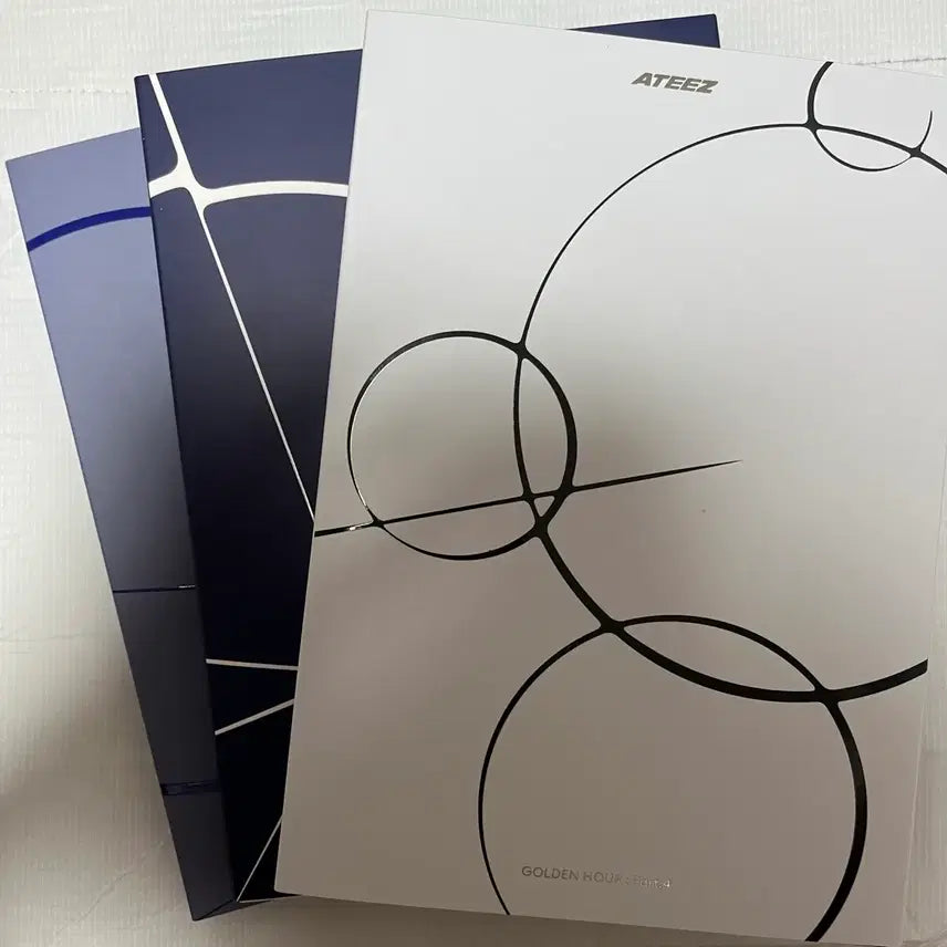개봉) 에이티즈 골든아워 Part.4 포토 앨범 3종 세트 일괄 양도