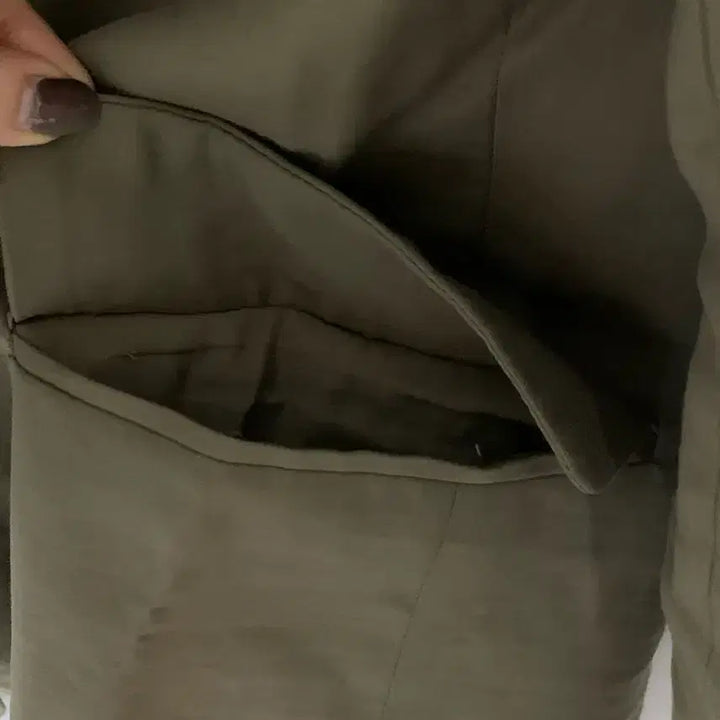 [BUNJANG] ZARA Khaki Blazer Jacket (Size S) / 자라 zara 카키색 블레이저 자켓 S사이즈