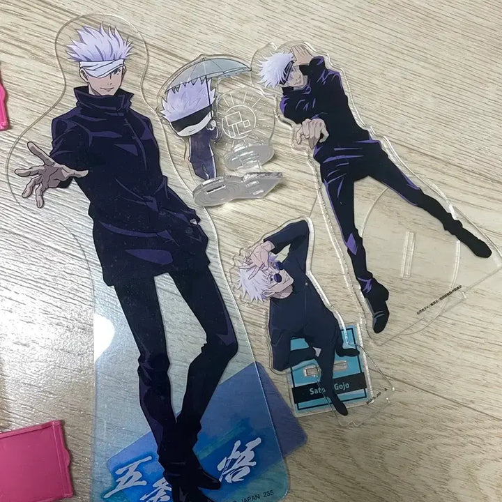 [BUNJANG] Jujutsu Kaisen Gojo Satoru Acrylic Stand Bundle Set / 주술회전 고죠 사토루 아크릴 스탠드 일괄