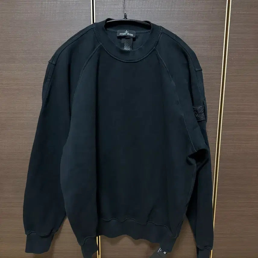 [BUNJANG] Stone Island Shadow Badge Sweatshirt / [L]스톤아일랜드 쉐도우 와펜 맨투맨