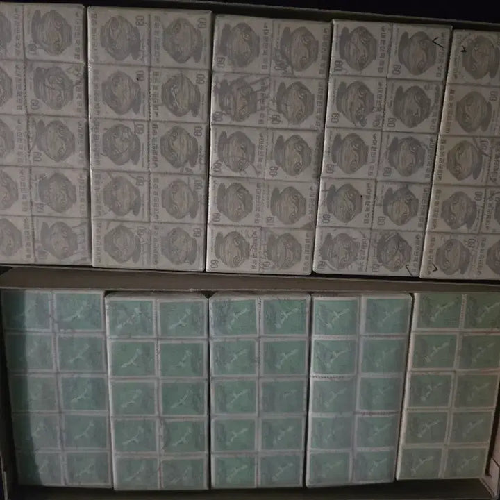 [BUNJANG] Korean Stamps Bundle Set / 한국 우표 60원   10 원   액면가 묶음 세트 3만5천장