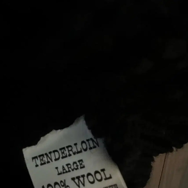 [BUNJANG] Tenderloin Wool Shawl Collar L / 텐더로인 울 숄카라 L