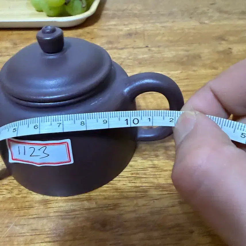 [BUNJANG] Antique Semi-Handmade Zisha Teapot (Medium) / (1123)90년대 전수공 혹은반수공 자사호(중)