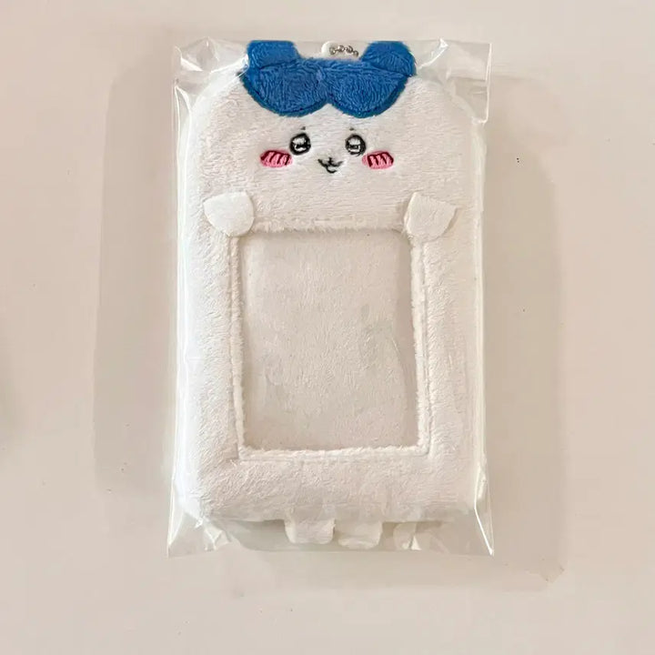 [BUNJANG] Hachiware Photocard Holder Keyring / 하치와레 포카홀더 키링 포토카드 탑로더