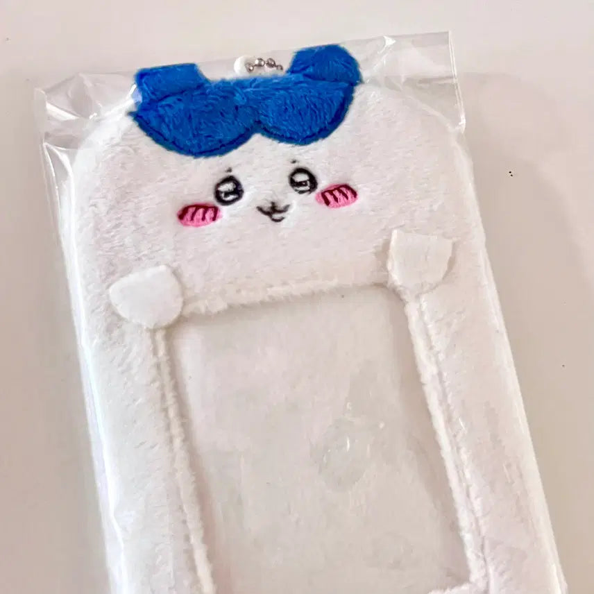 [BUNJANG] Hachiware Photocard Holder Keyring / 하치와레 포카홀더 키링 포토카드 탑로더