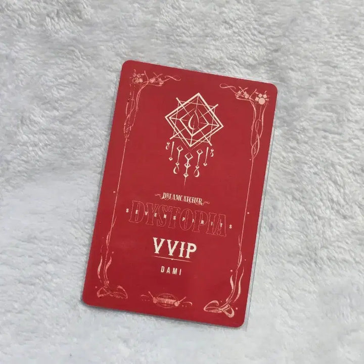 [BUNJANG] Dreamcatcher Dami Seven Spirits Concert VVIP Photocard / 드림캐쳐 다미 seven spirits 콘서트 VVIP 포카
