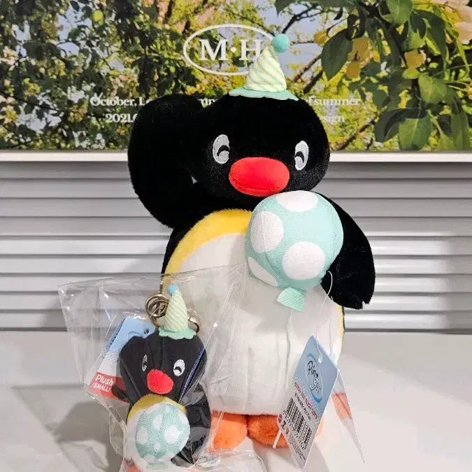 [BUNJANG] Pingu Plush Keyring CGV Party Set / (일괄) 핑구 인형 키링 cgv 파티 중형 세트 / 가챠 피규어 팝업